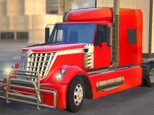 American Truck Car Driving